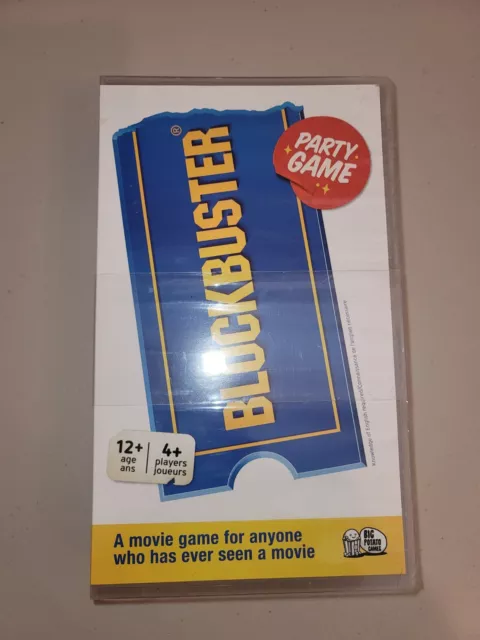 Blockbuster Party Game Movie Trivia Family Fun Game Night New Sealed