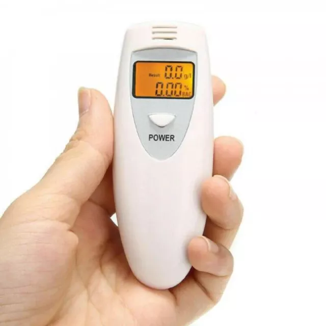 Professional Portable Digital LCD Alcohol Breath Tester Analyzer Smart Detector 3