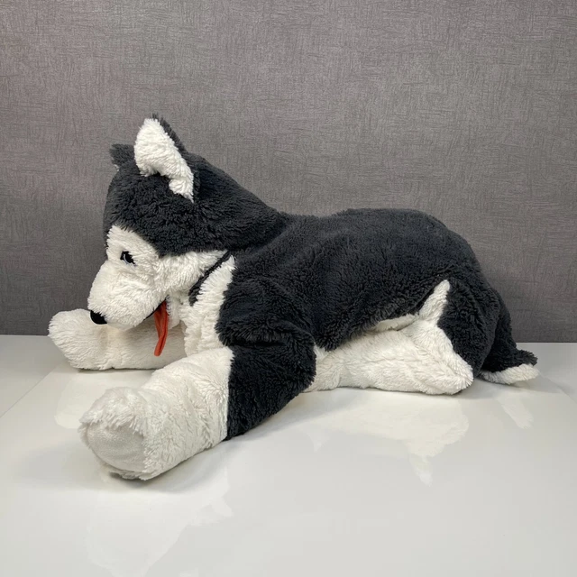 IKEA HUSKY DOG Plush "LIVLIG" Soft Toy 22.5" £15.00 PicClick UK