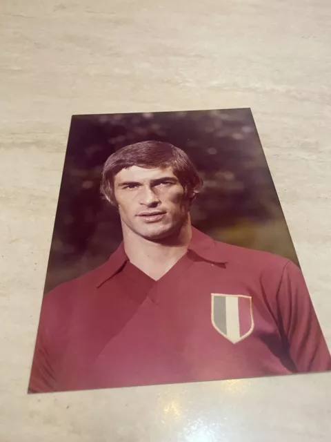 Fotografia Torino calcio Paolo Pulici  anni 70 misura 17,5x12,5 da collezione