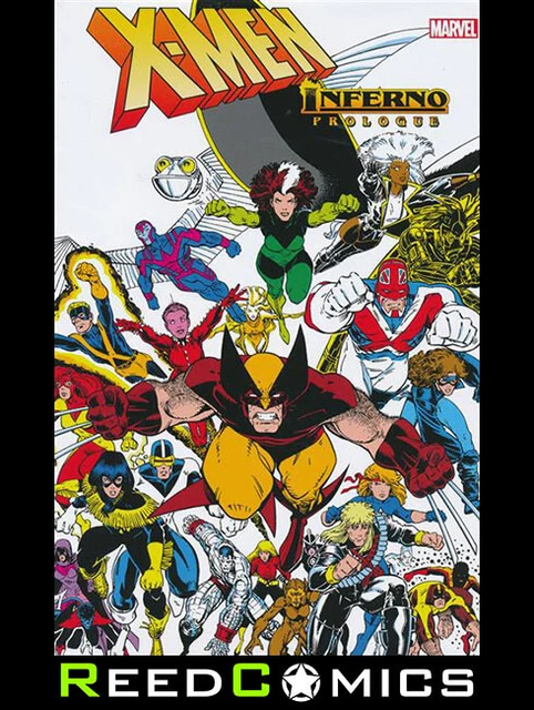 X-MEN INFERNO PROLOGUE OMNIBUS HARDCOVER ARTHUR ADAMS DM VARIANT COVER 824 Pages