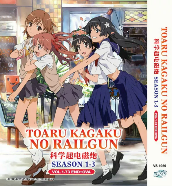Anime - Toaru Kagaku No Accelerator Vol. 1-12 End English Dubbed