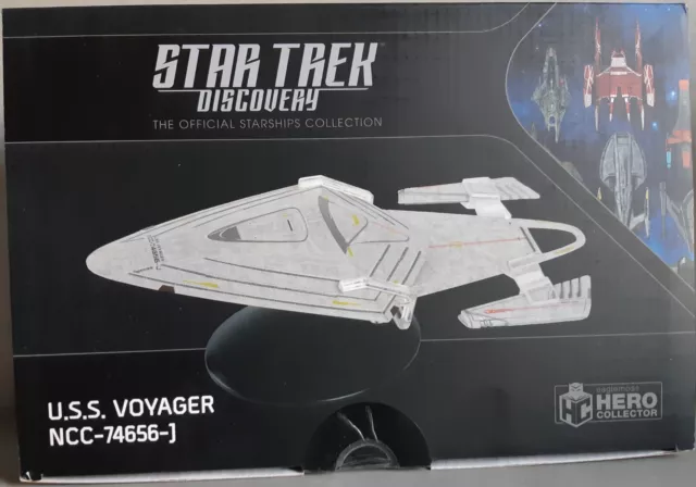 Star Trek Discovery Collezione EAGLEMOSS U.S.S Voyager Ncc-74656-j Starship