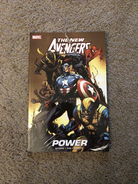 The New Avengers Volume 10 Power Marvel TPB Cap Wolverine Spider-Man