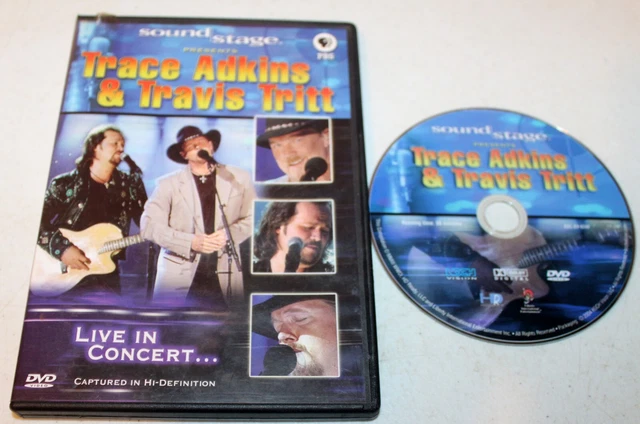 TRAVIS TRITT & Trace Adkins Live In Concert (DVD, 2003) Sound