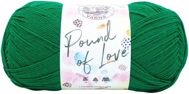 Lion Brand Pound Of Love Yarn-Wintergreen 550-174