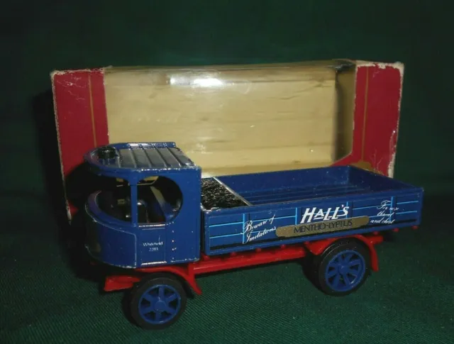 Halls Fowler Steam Lorry No 024614 Commemorative Vehicle With Certificate