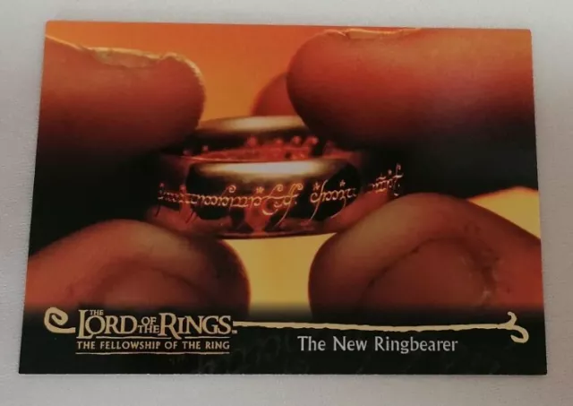 CCG - Tolkien LOTR Fellowship Of The Ring Topps The New Ringbearer Card No #105