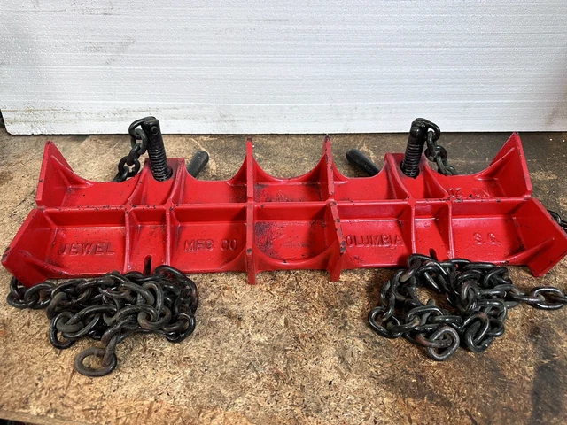 Jewel # 2D Welding Alignment Chain Vise Clamp 8" - 16" Pipe Capacity