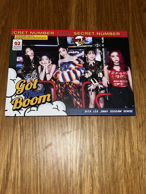 Secret Number Got That Boom Album Kpop (no incl.)