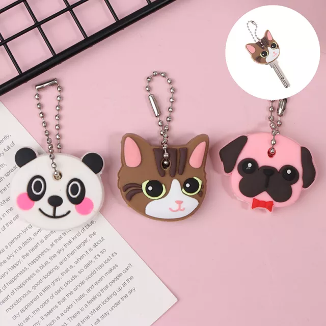 Cartoon Key Protective Case Cover For Key Control Dust Cover Holder Organizer Sp