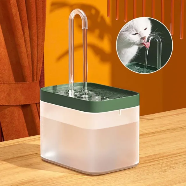 Cats Pet Drinking Dispenser Pet Drink Bowl Cat Water Filter Cat Water Fountain