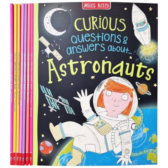 CURIOUS　Books　Answers　QUESTIONS　Miles　AND　Kelly　Ltd　$36.05　About　Set　by　Publishing　PicClick　AU