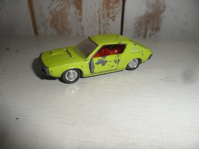 1/43 Norev Renault 17 TS 1971 Jaune Voiture Miniature Collection Idée Cadeau