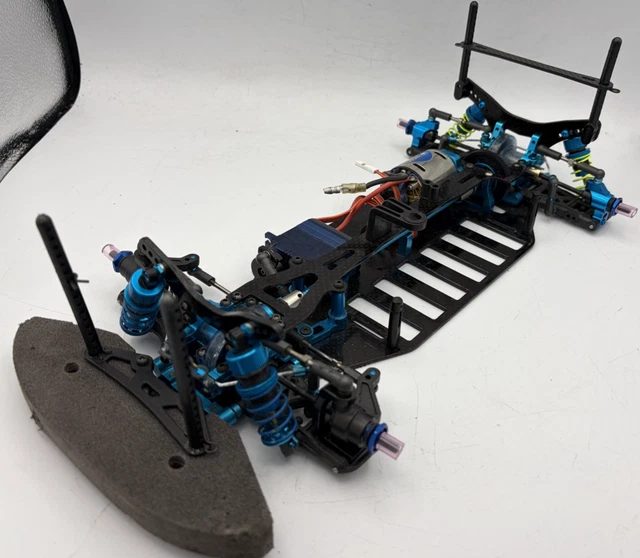 FOR PARTS TAMIYA TB evolution V 5 with motor £165.75 - PicClick UK