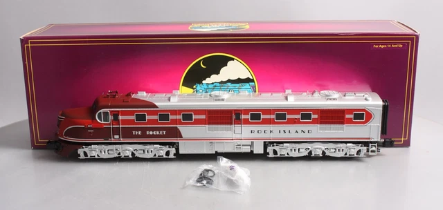 MTH 20-20229-1A Rock island DL-109 A Powered Diesel Locomotive w/PS3  #627 LN