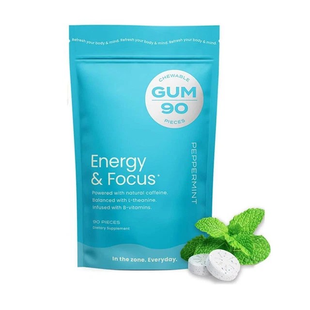 NEURO MINTS NOOTROPIC Energy Caffeine Mints | 40mg Caffeines + 60mg L ...