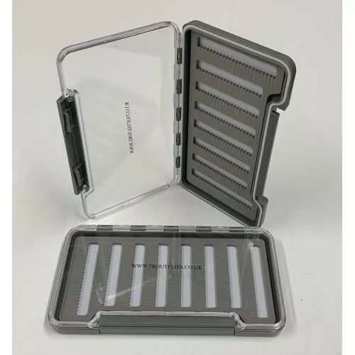 Slimline Water Tight Troutflies Fly Box, perfect Christmas gift, slimline