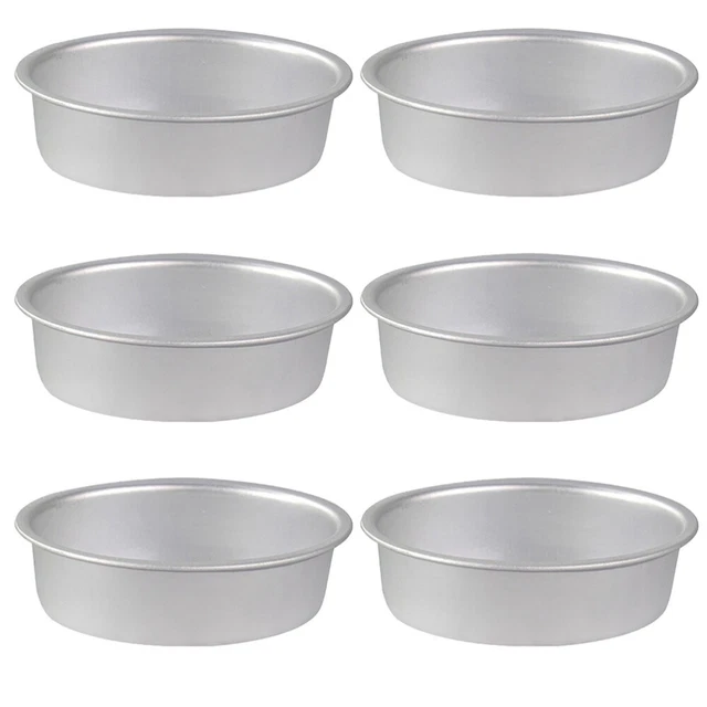 6pcs Moule À Gâteau Gâteau Tartelette de Cuisson Outil