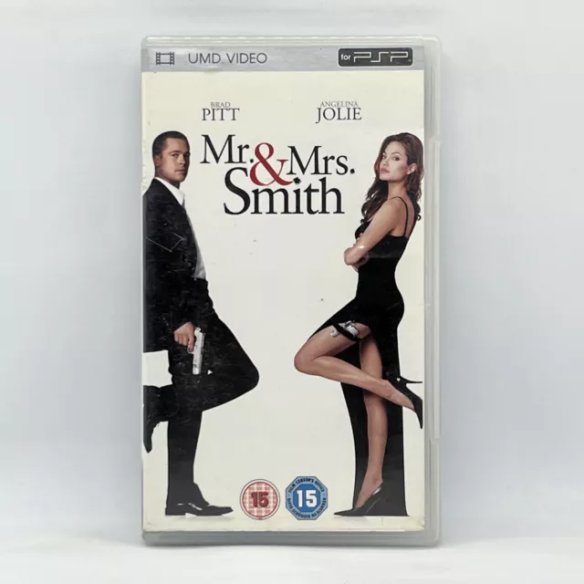 Mr. & Mrs Smith Brad Pitt Angelina Jolie PSP PlayStation UMD Video Region 2