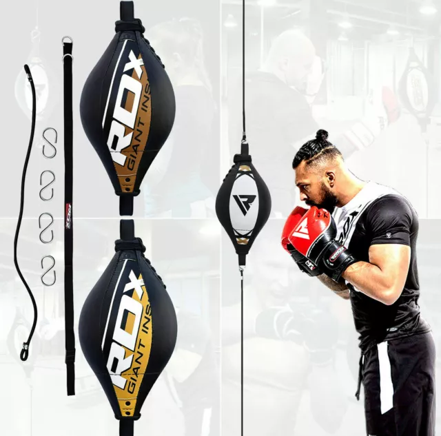 Double End Speed Ball by RDX, MMA Training Speedl Bag, Boxing Speed Bag