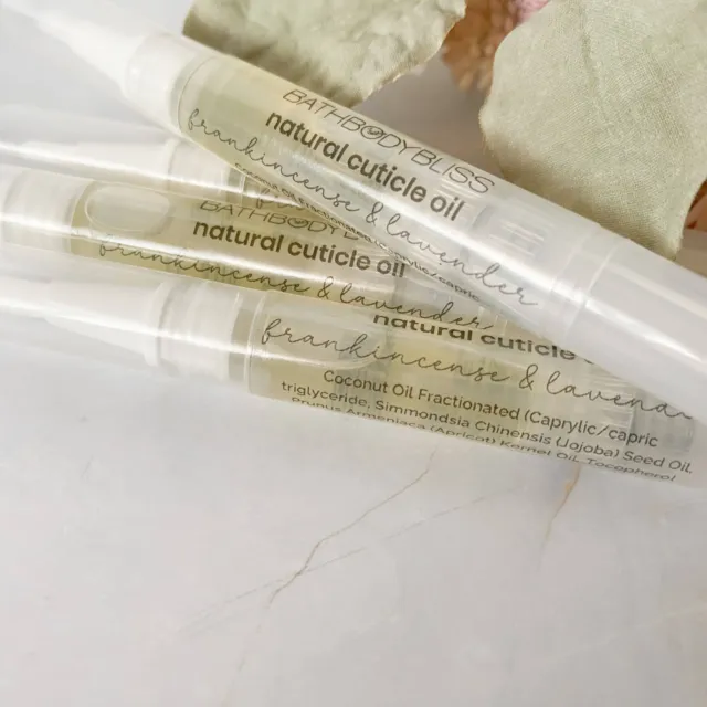 Handmade Natural Cuticle Oil with Essential Oils