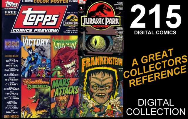 TOPPS Comics Collection (1959-1998)   DIGITAL COMICS