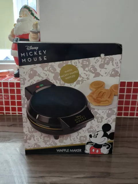 Fabricant de gaufres à double rabat Disney Mickey Mouse 90th Anniversary *  Neuf