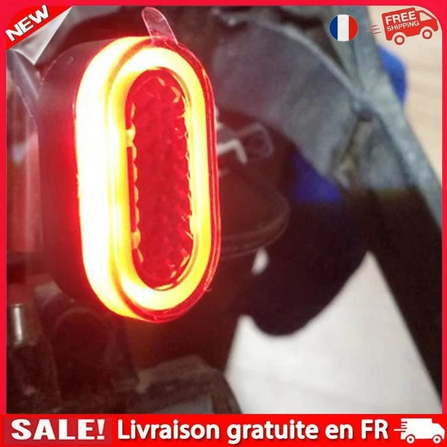 Feu Arrière Rouge Compatible Xiaomi M365/Pro – Remplacement Direct, Plastique Robuste, Easy Clip
