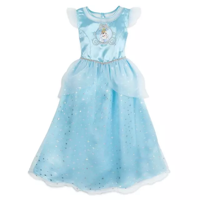NWT Disney Store Cinderella Deluxe Nightgown Costume Girl many sizes