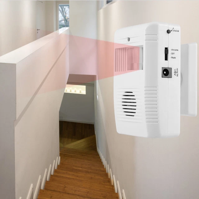 16 Music IR Motion Independent Sensor Store Home Welcome Door Bell Entry