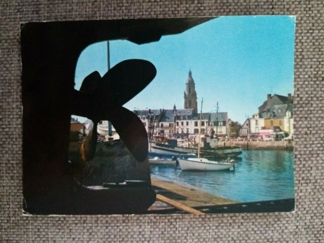 Cpsm Cpm Le Cruic Picturesque Picture Of The Port And The Bell Tower
