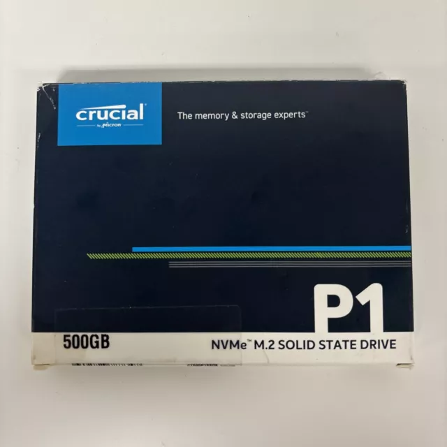 Crucial P1 500GB NVMe M.2 2280 PCIe 3D NAND SSD CT500P1SSD8 (FREE SHIP)