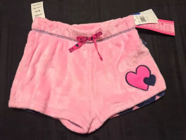 NWT Lot Of 2 Komar Kids Little Girl Pajama Bottoms Size XS 4-5