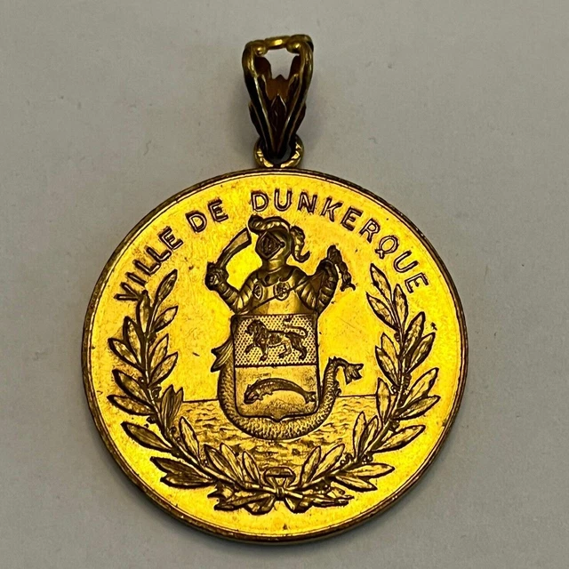 MEDAILLE VILLE DE NANCY EN BRONZE SIGNEE DUBOIS