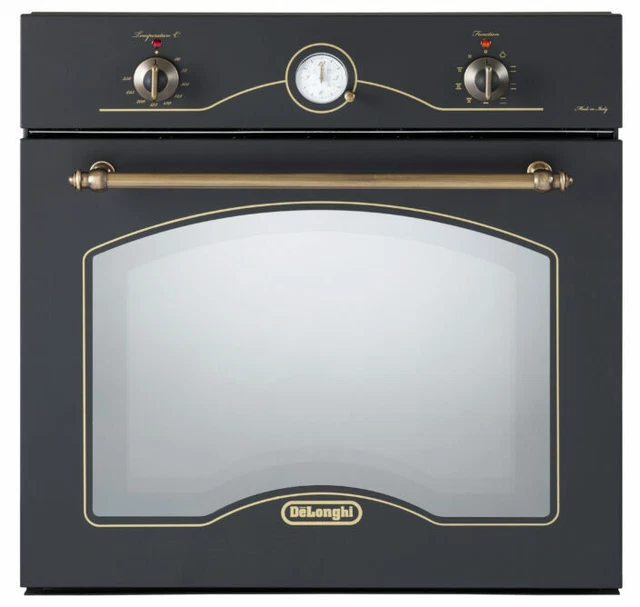 Longhi CM9LAN Four Électrique Noir 74LT Steam Attisé 3D Idroclean