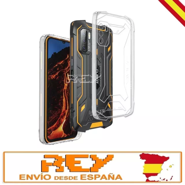 Funda Silicona para CUBOT KING KONG 5 PRO Carcasa Transparente Gel TPU s1434