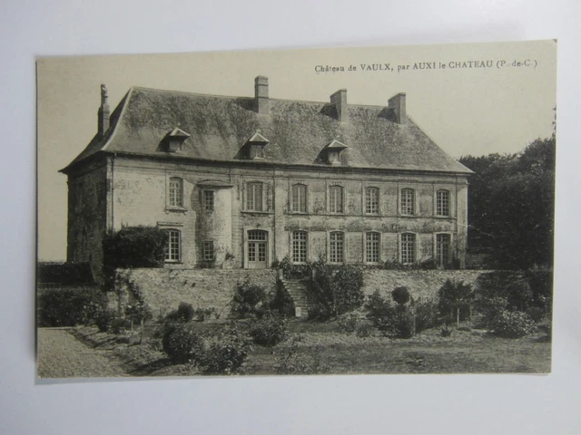 CPA & CHÂTEAU DE VAULX Pas de Calais by AUXI LE CHÂTEAU