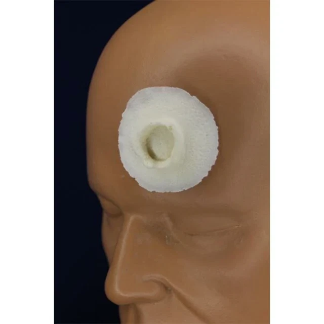 RUBBER WEAR BULLET Exit Hole Foam Latex Prosthetic Appliance for SFX ...