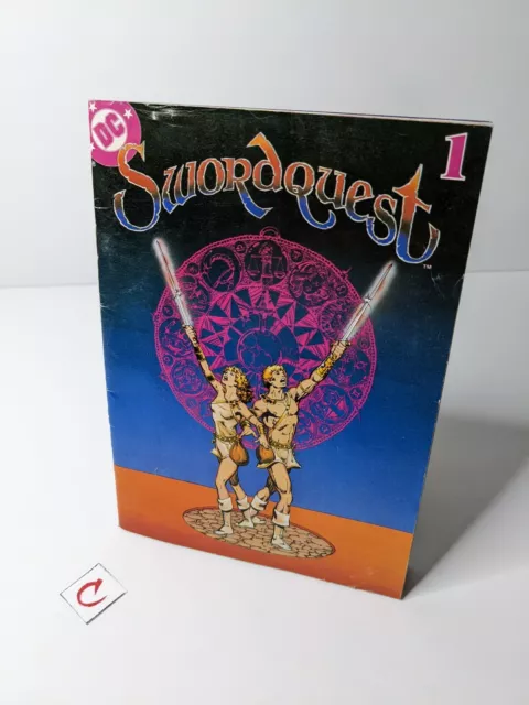Swordquest DC Comics Mini #1 Authentic Booklet Atari 2600 Insert