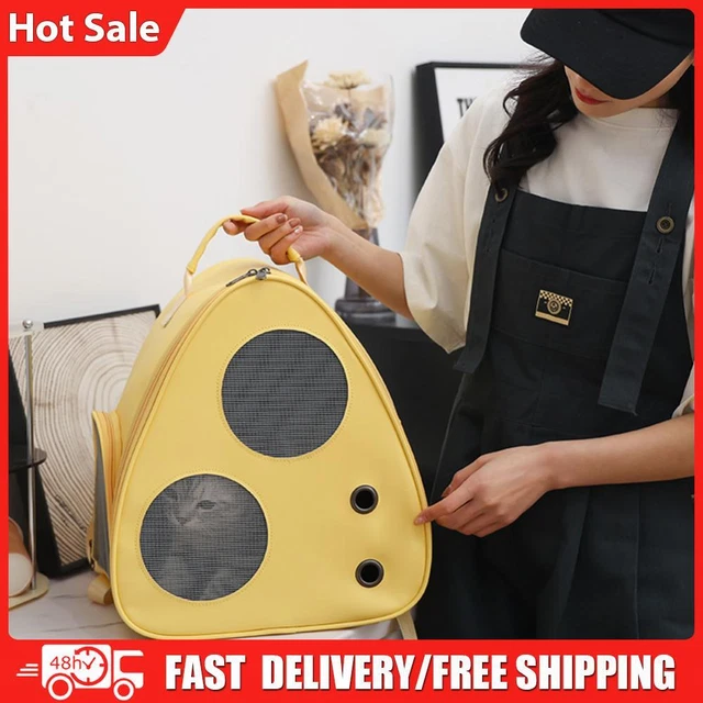 Borsa per portatori di gatti approvata dalla compagnia aerea borsa da viaggio traspirante borsa per animali domestici moda forniture per animali domestici
