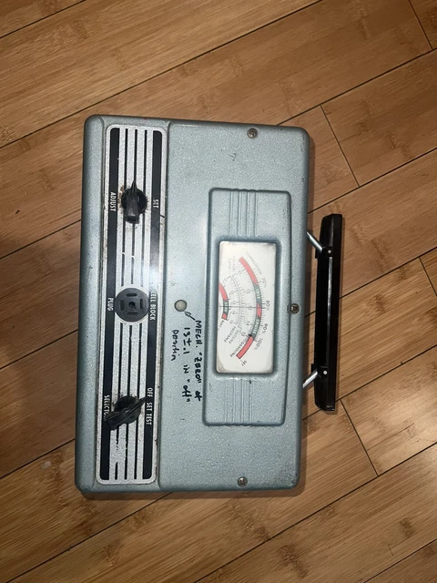 Vintage Allen Model E-1206 Analyzer