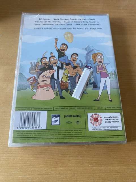 Top Trumps Rick And Morty Card Game - New & Sealed For 2+ Players