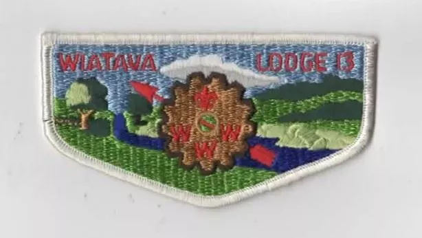 OA Wiatava Lodge 13 Flap WHT Bdr. Orange County Council 39 Costa Mesa, CA [KY-16