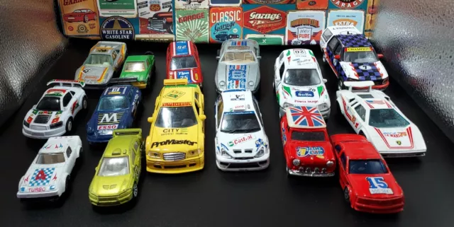 88) Toy Car Bundle x 15 Burago Realtoy Welly Sports Car Matchbox