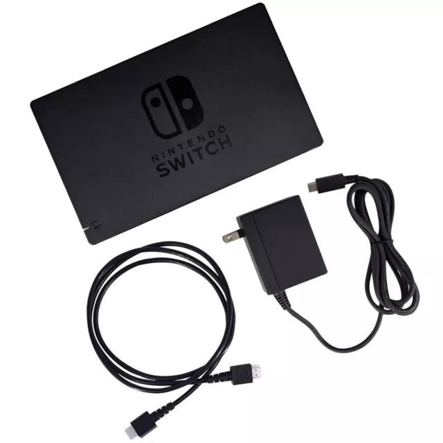 For Nintendo Switch Charging Dock Stations +AC Adapter Power Cable+HDMI CABLE TV