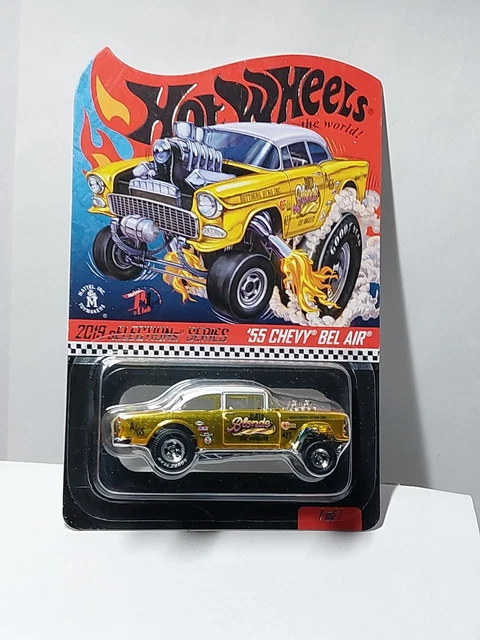 Hot Wheels Véhicule Miniature '55 Chevy Bel Air Gasser - HW Gassers