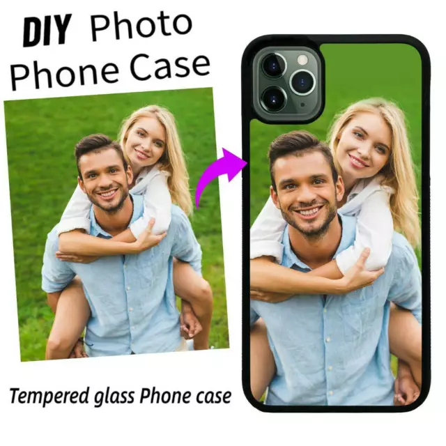 DIY Personalized Photo Customized Tempered Glass Phone Case For Xiaomi Redmi POC
