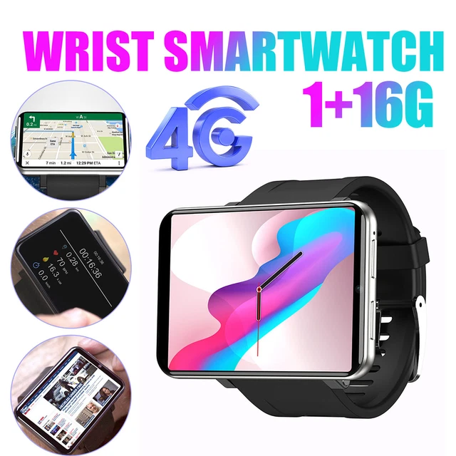 4g smart watch 2.86 inch big screen android 7.1 3g ram online 32g rom lte 4g sim camera gps wifi heart rate 2700mah battery
