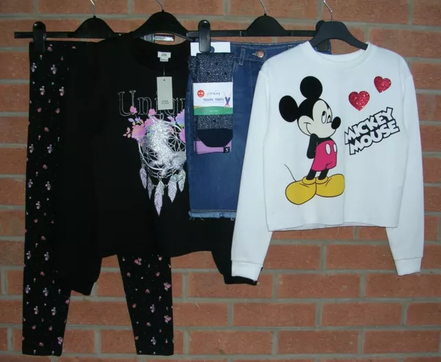 JOULES ZARA M&S MINNIE MOUSE etc Girls Bundle Jumper Age 9-10 140cm All NEW